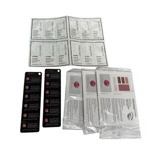 Mary Kay satin Hands Lotion and make up samples lipstick, eye shadow